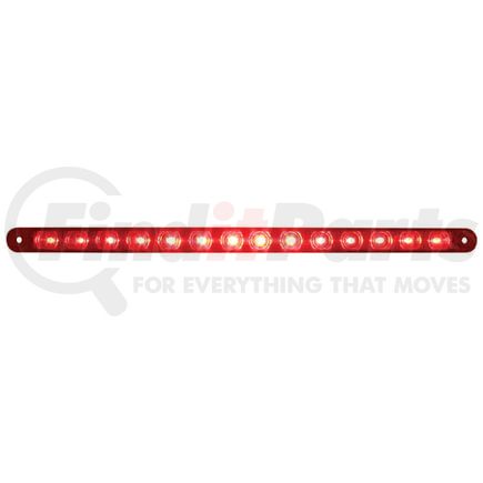 United Pacific 38947B Brake / Tail / Turn Signal Light - Bulk, 12" Light Bar, 14 LED, Red LED/Lens