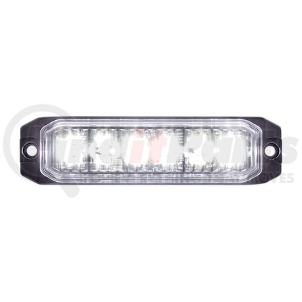 United Pacific 39165 Multi-Purpose Warning Light - 6 High Power LED "Competition Series" Slim Warning Light, White