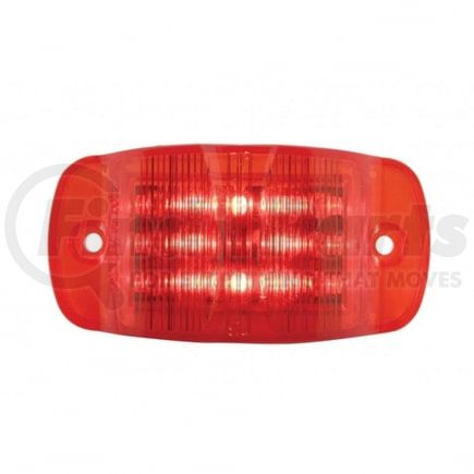 United Pacific 39905B Clearance/Marker Light - Red LED/Red Lens, Rectangle Design, 14 LED