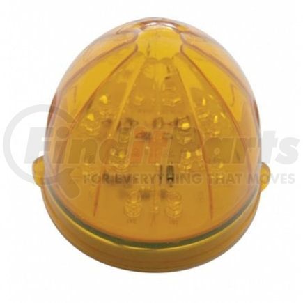 United Pacific 39950B Truck Cab Light - 19 LED Bullet Style Grakon 1000, Amber LED/Amber Lens