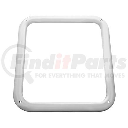 United Pacific 40923 Window Trim - Chrome, Plastic, with Hardware, for Kenworth Daylight Door W900 View