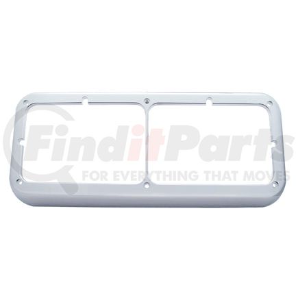 United Pacific 40978 Headlight Bezel - Rectangular, Dual