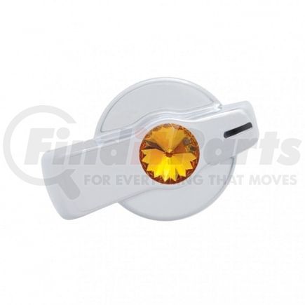 United Pacific 41171 A/C Control Knob - Amber Diamond, for Freightliner (Older Model)