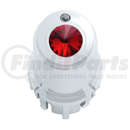 United Pacific 41196 A/C Control Knob - Red Diamond, for 2006+ Kenworth Center