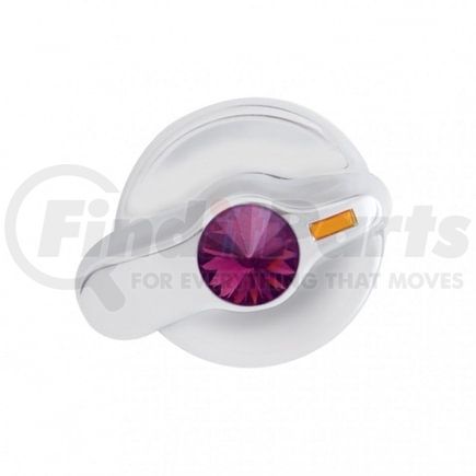 United Pacific 41312 A/C Control Knob - Purple Diamond, for International Signature