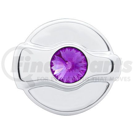 United Pacific 41326 A/C Control Knob - Purple Diamond, for Peterbilt Signature