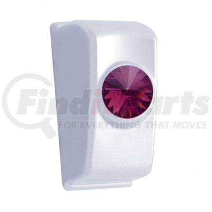 United Pacific 41356 Rocker Switch Cover - Rocker Switch Plug, with Purple Diamond, for 2006+ Kenworth