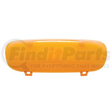 United Pacific 41388 Dome Light Lens - Center, Amber, for 2006+ Kenworth