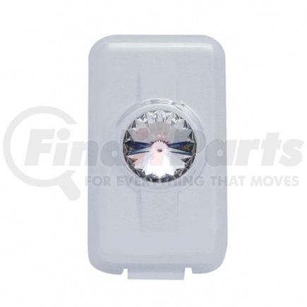 United Pacific 41604 Dash Switch Cover - Switch Plug Cover, with Clear Diamond, for Volvo