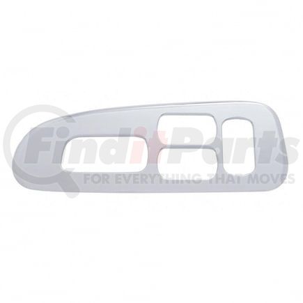 United Pacific 41183 Door Window Switch Bezel - Window Switch Panel, LH, 4 Cut-Outs, for 2006-2019 Peterbilt