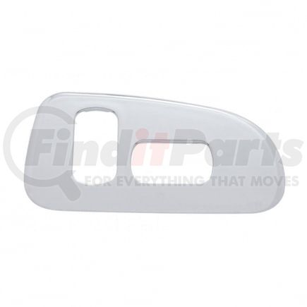 United Pacific 41184 Door Window Switch Bezel - Window Switch Panel, RH, 2 Cut-Outs, for 2006-2019 Peterbilt