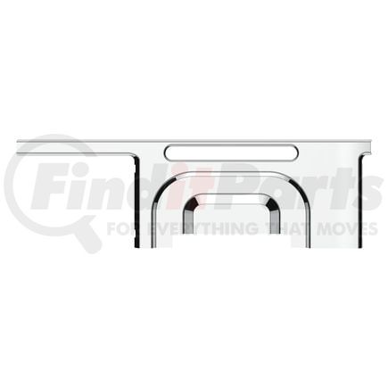 United Pacific 41230 Dashboard Trim - Dash Panel Trim, Center, for 2006+ Peterbilt