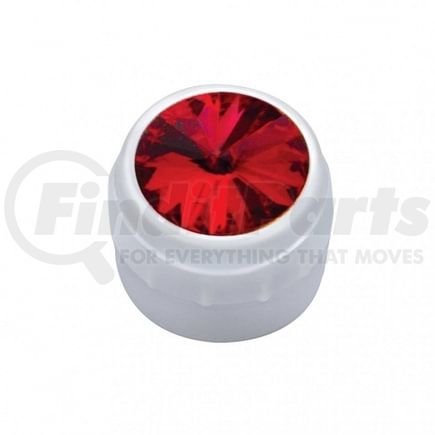 United Pacific 41271 Radio Knob - Delphi,, with Red Diamond