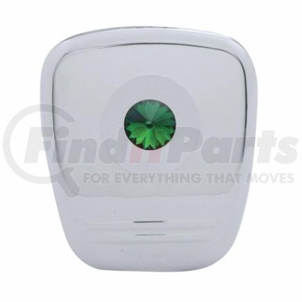 United Pacific 41277 Diagnostic Plug Cap - Diagnostic Plug Cover, Green Diamond, for 2006+ Peterbilt