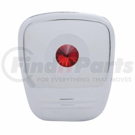 United Pacific 41279 Diagnostic Plug Cap - Diagnostic Plug Cover, Red Diamond, for 2006+ Peterbilt