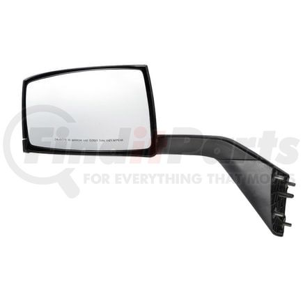 United Pacific 41695 Hood Mirror - LH, Chrome, for Volvo VNL