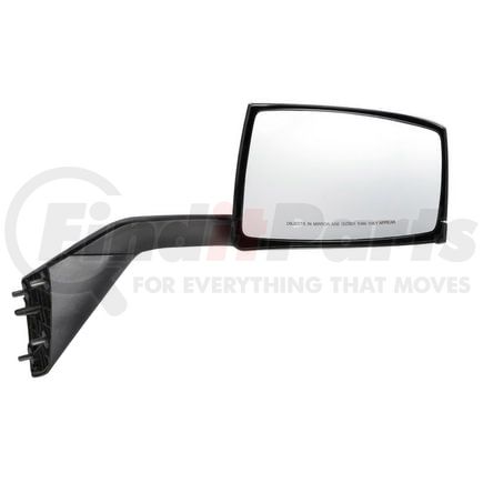 United Pacific 41696 Hood Mirror - RH, Assembly, Chrome, for 2004-2014 Volvo VN/VNL