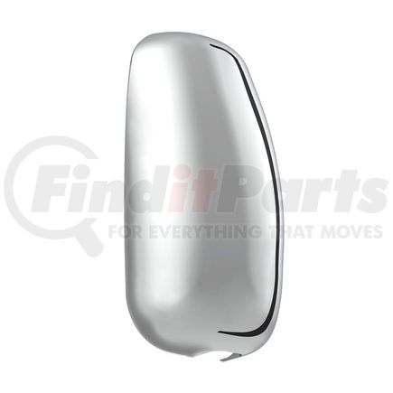 United Pacific 41746 Door Mirror Cover - RH, Chrome, for Peterbilt