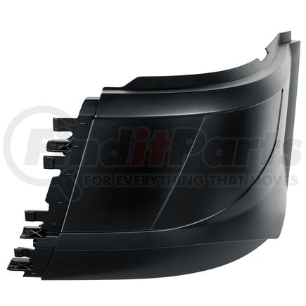 United Pacific 42817 Bumper End - LH, without Fog Light, Short Hood, with Aero Style Bumper, for 2015-2017 Volvo VNL