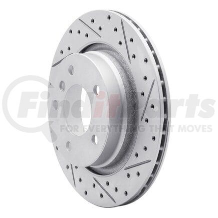 Dynamic Friction Company 830-31047R Geoperformance Rotor - Drilled and Slotted