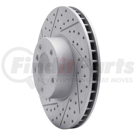 Dynamic Friction Company 830-31051L Geoperformance Rotor - Drilled and Slotted