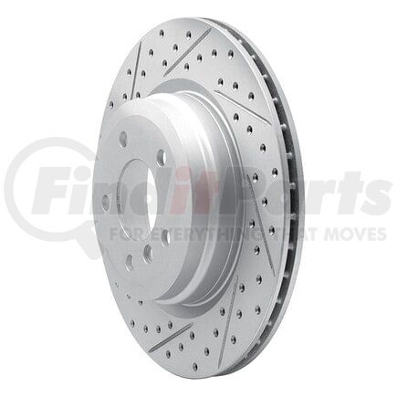Dynamic Friction Company 830-31070L Geoperformance Rotor - Drilled and Slotted