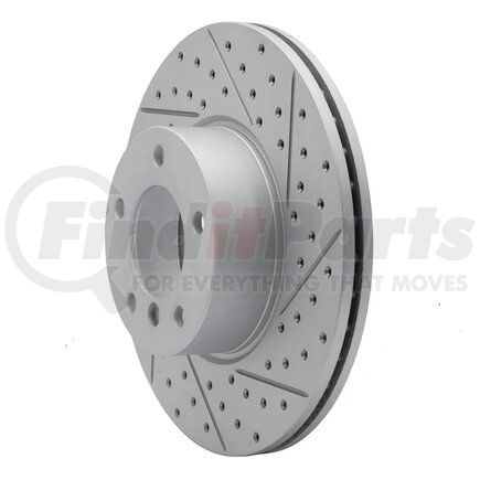 Dynamic Friction Company 830-31089R Geoperformance Rotor - Drilled and Slotted