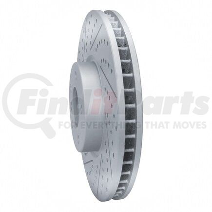 Dynamic Friction Company 830-31100D Geoperformance Rotor - Drilled and Slotted
