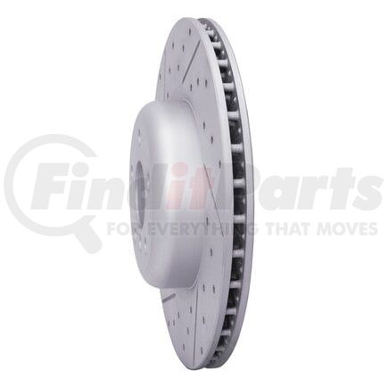 Dynamic Friction Company 830-31130L Geoperformance Rotor - Drilled and Slotted