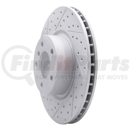 Dynamic Friction Company 830-31151L Geoperformance Rotor - Drilled and Slotted