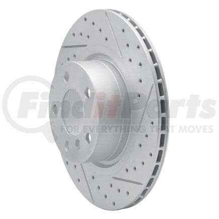 Dynamic Friction Company 830-31152R Geoperformance Rotor - Drilled and Slotted