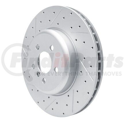 Dynamic Friction Company 830-31168L Geoperformance Rotor - Drilled and Slotted