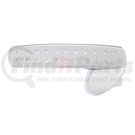 United Pacific 42387 Door Handle - Chrome, Interior, Passenger Side, for Freightliner Trucks