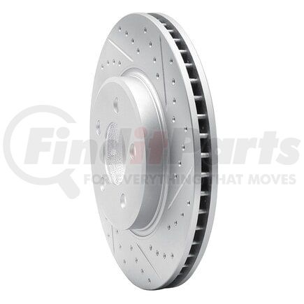 Dynamic Friction Company 830-39015R Geoperformance Rotor - Drilled and Slotted