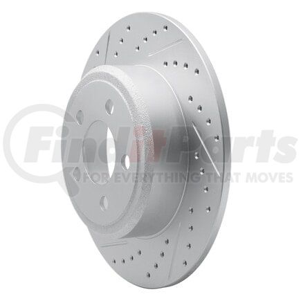 Dynamic Friction Company 830-39016L Geoperformance Rotor - Drilled and Slotted