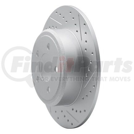 Dynamic Friction Company 830-39016R Geoperformance Rotor - Drilled and Slotted