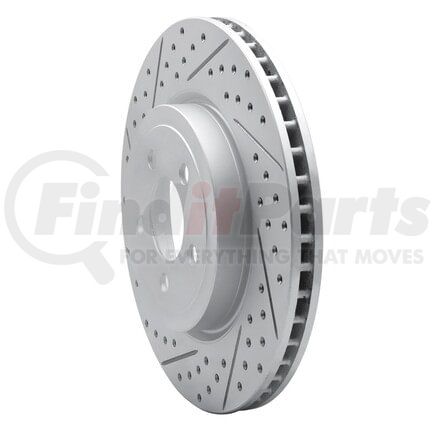 Dynamic Friction Company 830-39017L Geoperformance Rotor - Drilled and Slotted