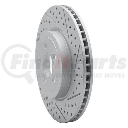 Dynamic Friction Company 830-39017R Geoperformance Rotor - Drilled and Slotted