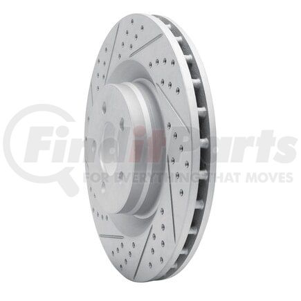 Dynamic Friction Company 830-39019L Geoperformance Rotor - Drilled and Slotted