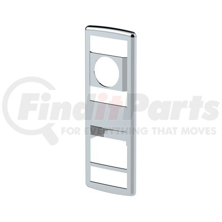 United Pacific 42445 Door Window Switch Bezel - Door Switch Cover, Chrome, with Power Windows/Mirrors/Door Locks, for 2018-2020 Freightliner Cascadia