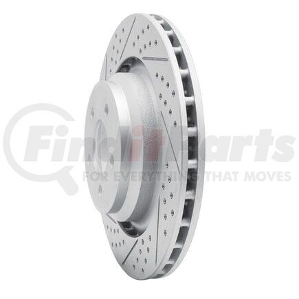 Dynamic Friction Company 830-39020L Geoperformance Rotor - Drilled and Slotted