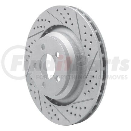 Dynamic Friction Company 830-39020R Geoperformance Rotor - Drilled and Slotted