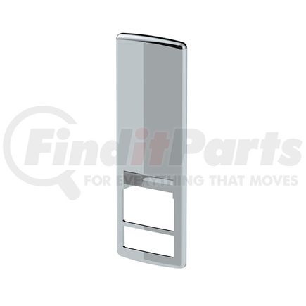 United Pacific 42447 Door Window Switch Bezel - Door Switch Cover, Chrome, with Power Windows/Door Locks, for 2018-2020 Freightliner Cascadia