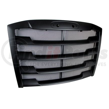 United Pacific 42476 Grille - Black, with Bug Screen, for 2018-2020 Freightliner Cascadia