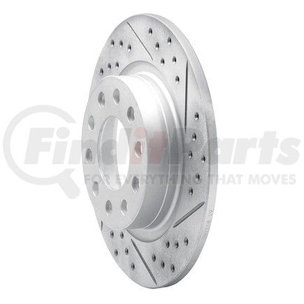 Dynamic Friction Company 830-40030R Geoperformance Rotor - Drilled and Slotted