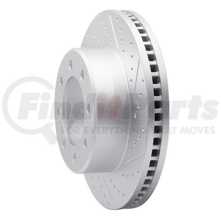 Dynamic Friction Company 830-40110R Geoperformance Rotor - Drilled and Slotted