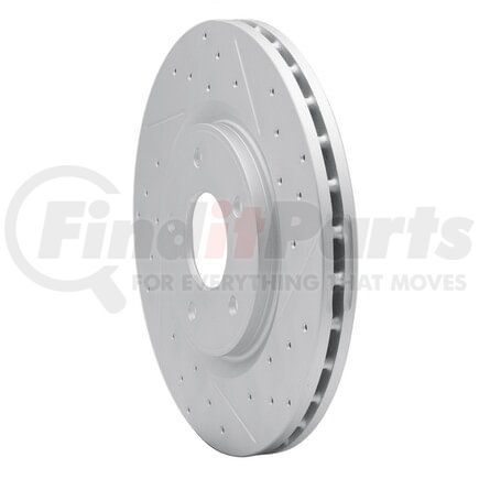 Dynamic Friction Company 830-40112L Geoperformance Rotor - Drilled and Slotted