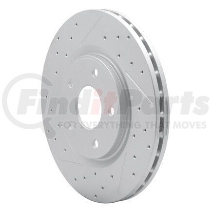 Dynamic Friction Company 830-40112R Geoperformance Rotor - Drilled and Slotted