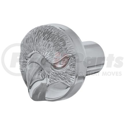 United Pacific 71048 Air Brake Valve Control Knob - Zinc Die-Cast, Eagle Design, Liquid Silver