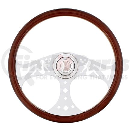 United Pacific 88131 Steering Wheel - 18" Lady with Hub, for Freightliner 1989-July 2006